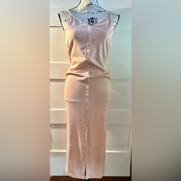 Active USA Dresses & Skirts - Active USA Pale Pink MIDI/Maxi Dress | Size Large | Sleeveless NWT D12180